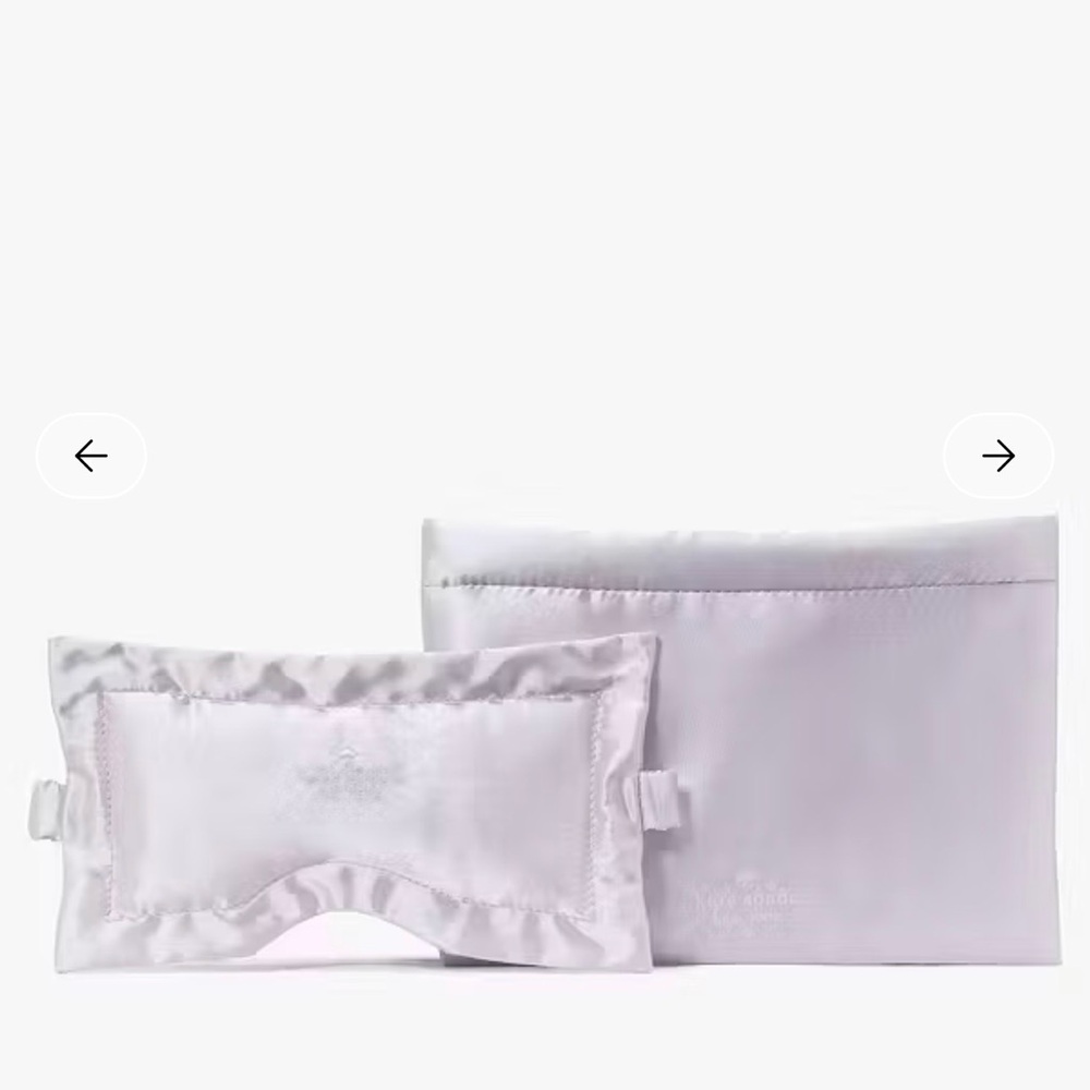 Lilac Eye Mask and Pouch Set